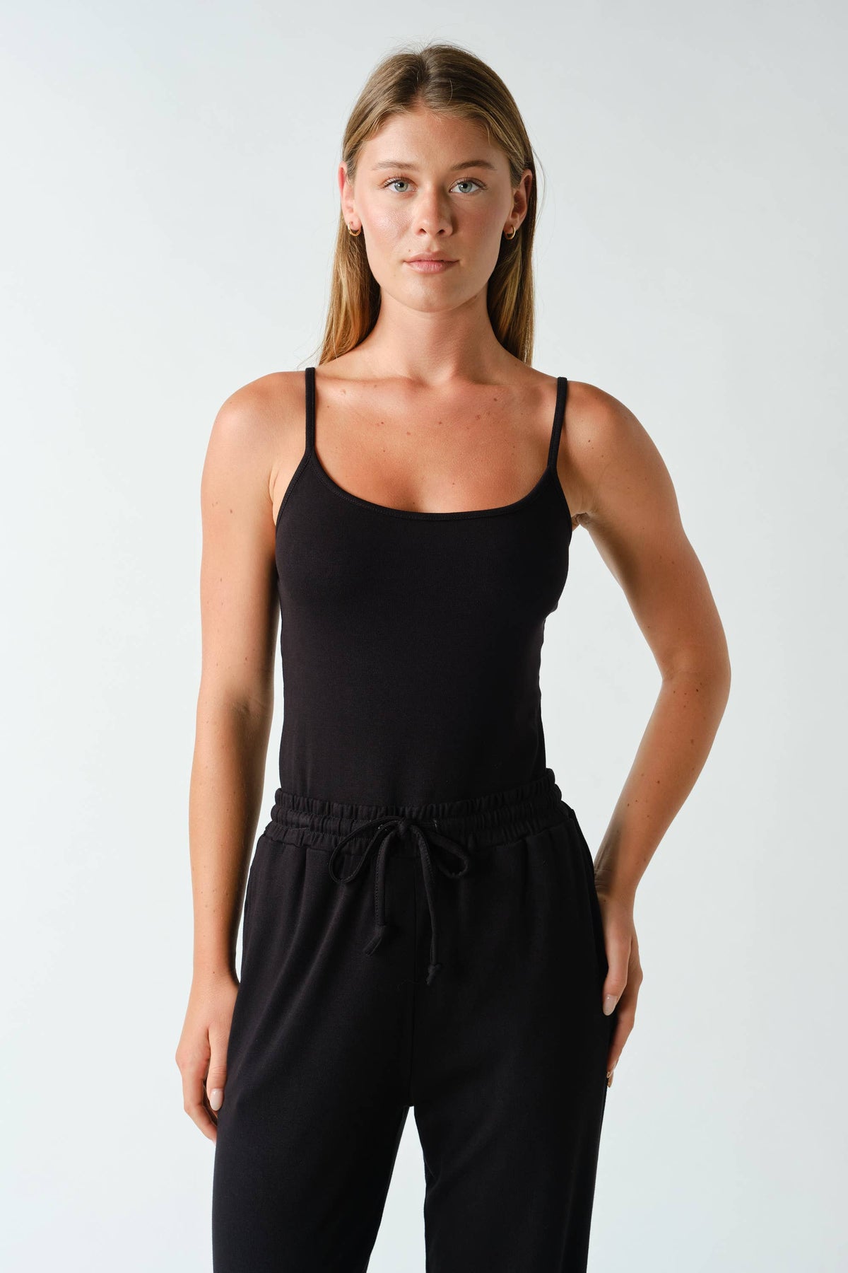 Mono B Marlow Soft-Knit Cami Lounge Set - Sycamore