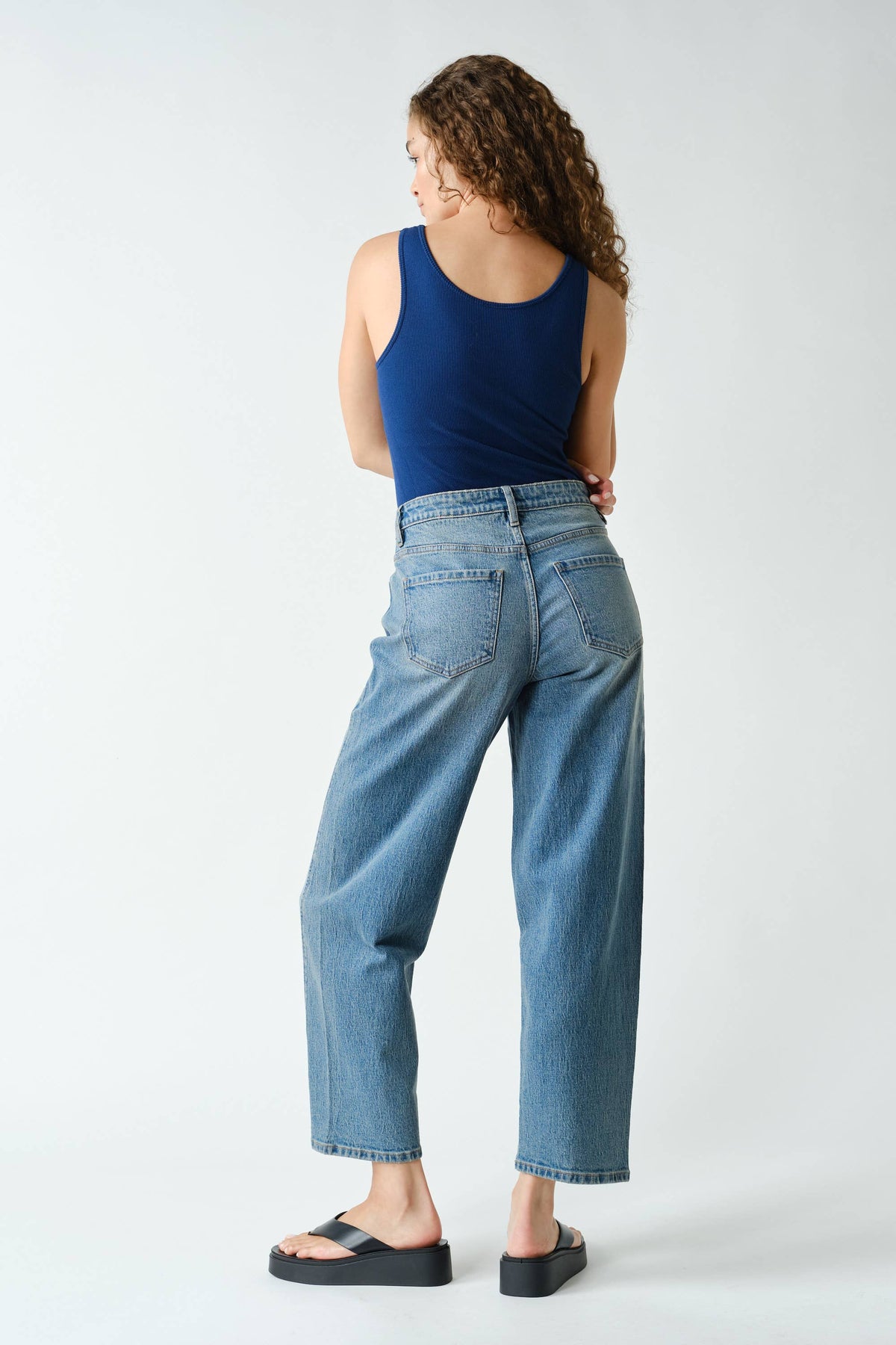 Mono B Classic Seamless Ribbed Tank Top