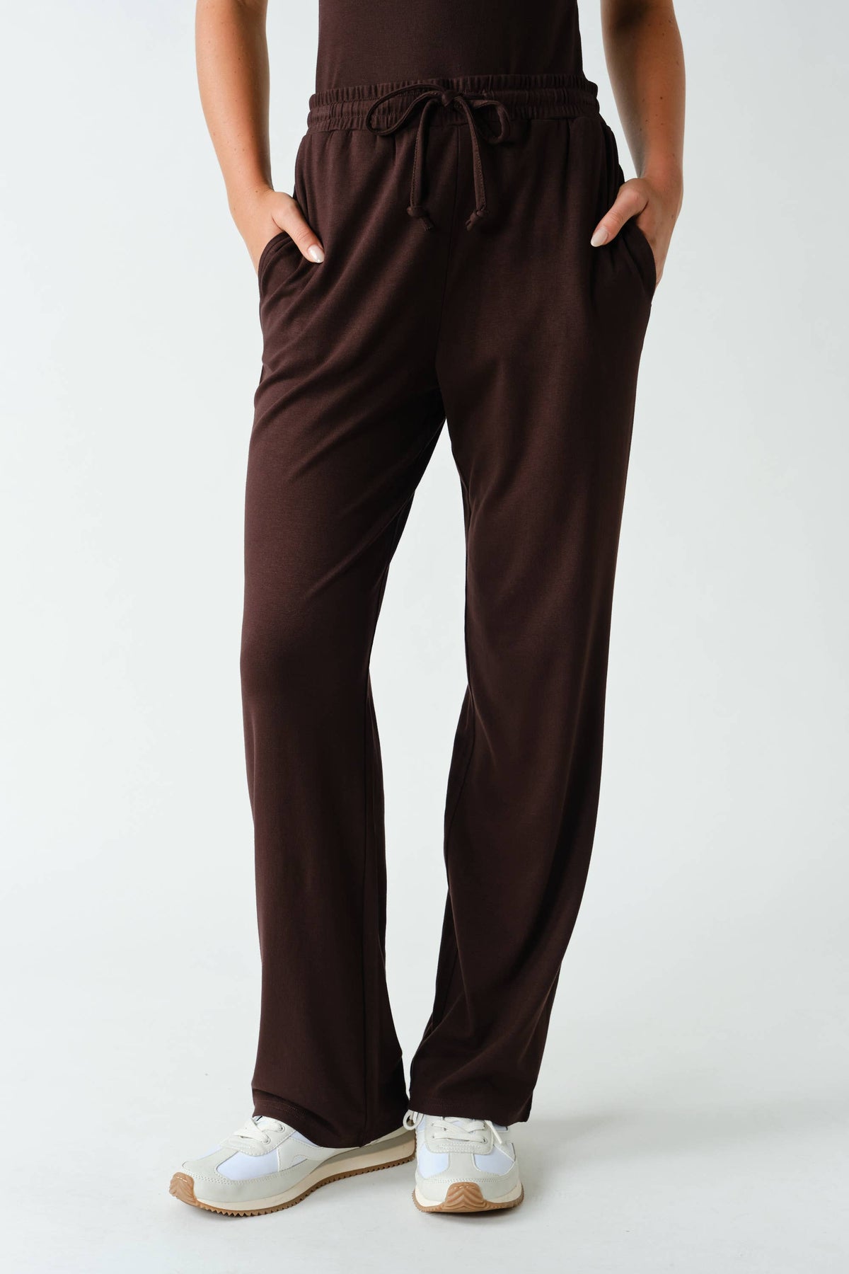 Mono B Marlow Soft-Knit Cami Lounge Set - Sycamore