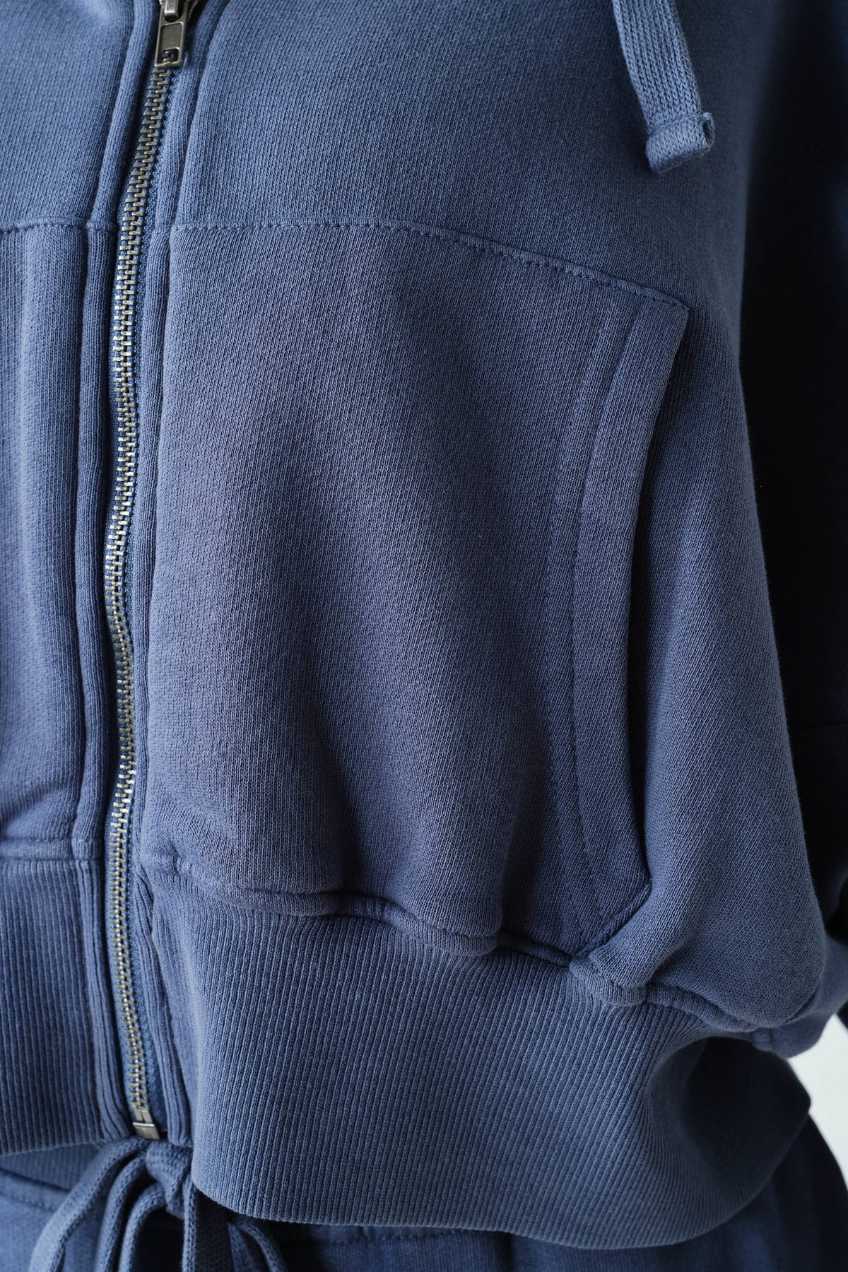 Mono B Urban Ease Mineral Wash Hoodie Jacket - Coffee Bean