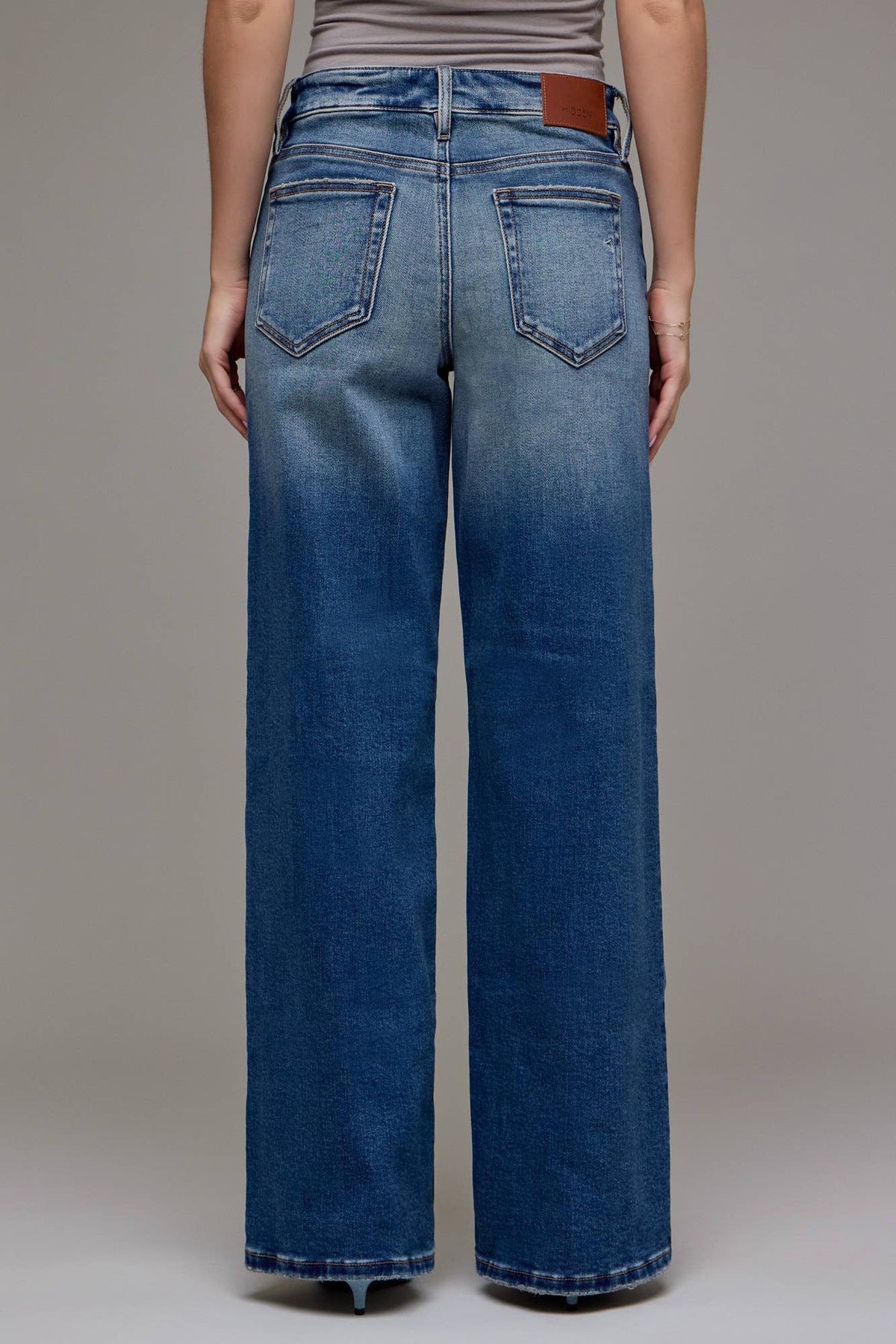 Dark Vintage Mid Rise 31" Inseam Dad Jeans