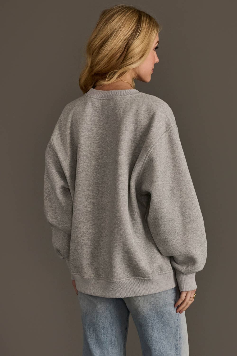 Always Cold Embroidered Sweatshirt