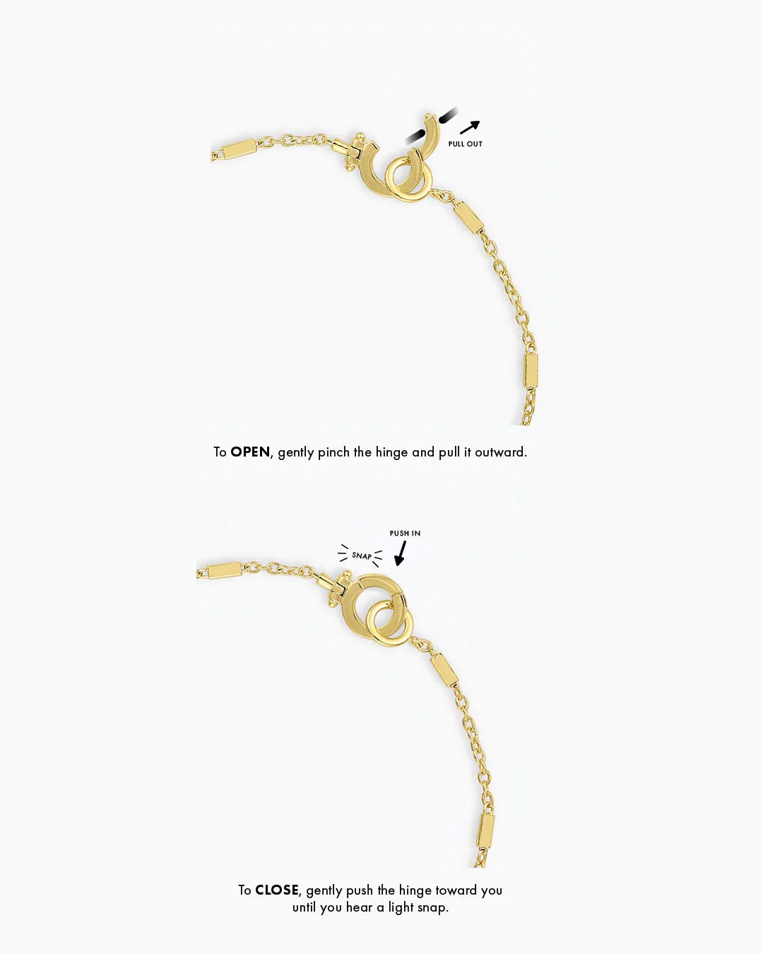 Gorjana Tatum Necklace - Gold, 16 Inch