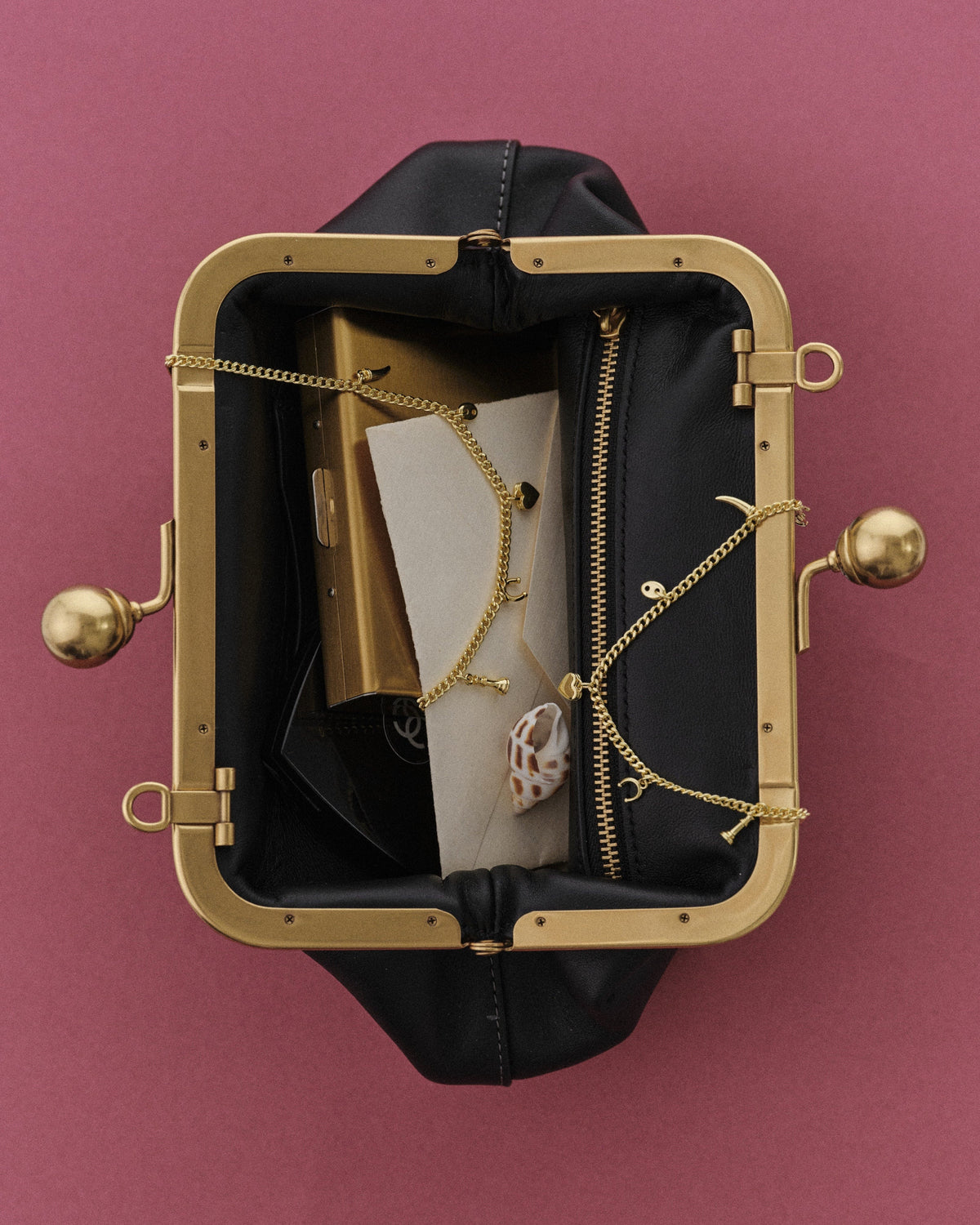 Gorjana Bella Mini Charm Necklace - Gold