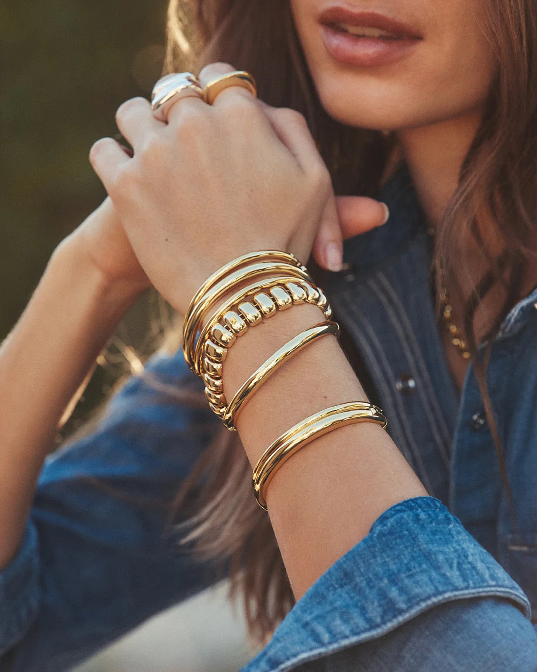 Gorjana Paseo Cuff Bracelet - Gold