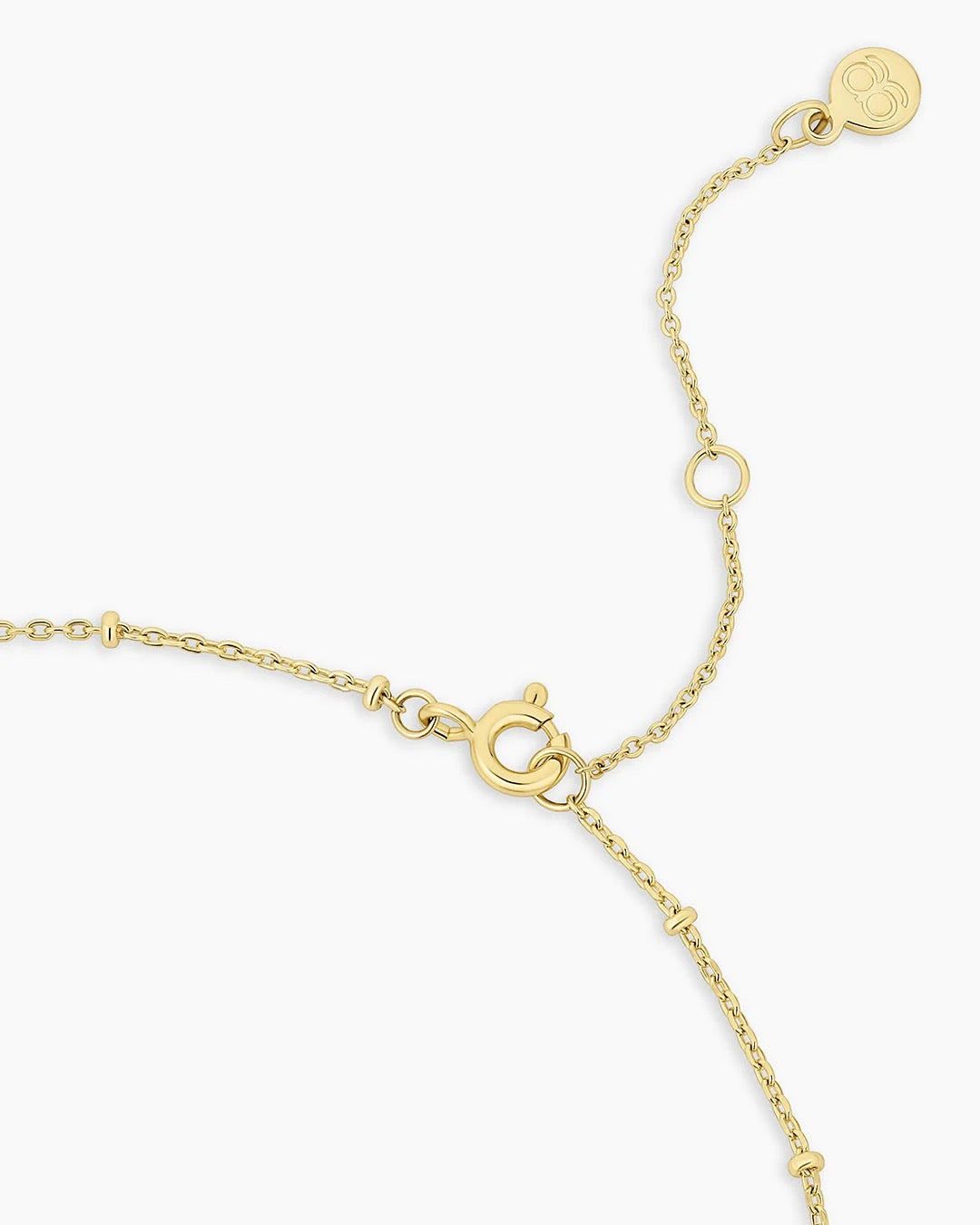 Gorjana Compass Coin Necklace - Gold