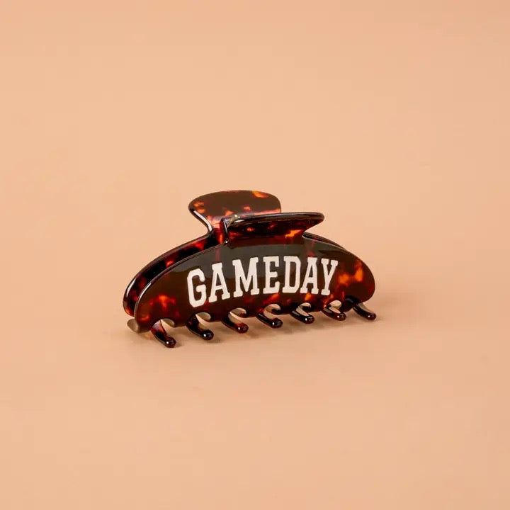 Word Up Claw Clip - Gameday