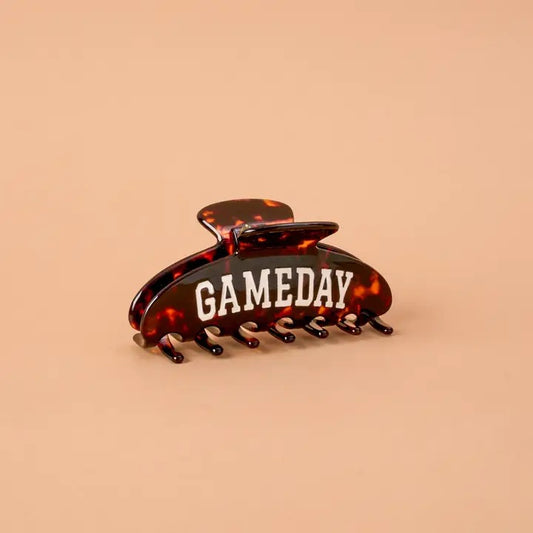Word Up Claw Clip - Gameday