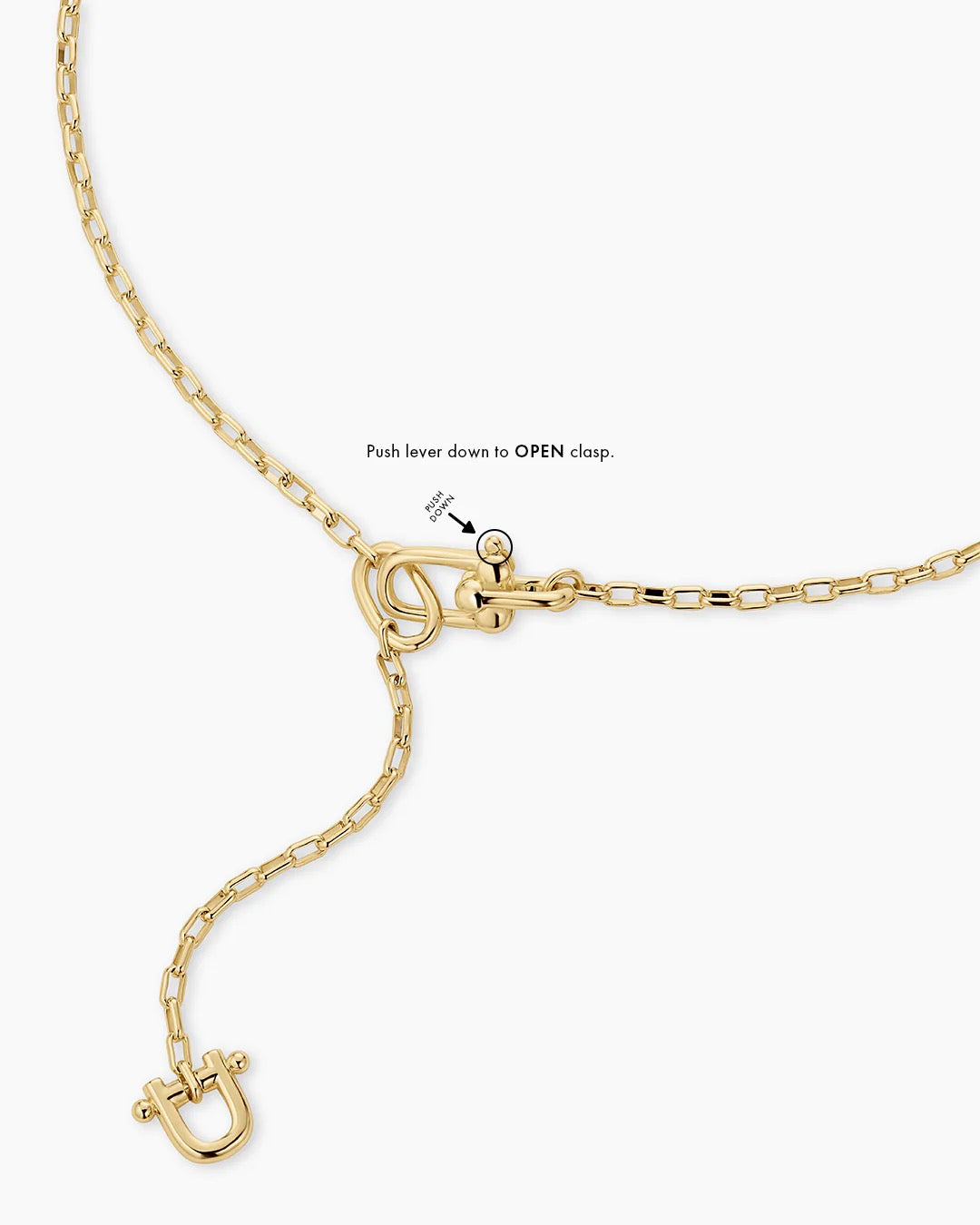 Gorjana Atlas Delicate Lariat Necklace - 18K Gold