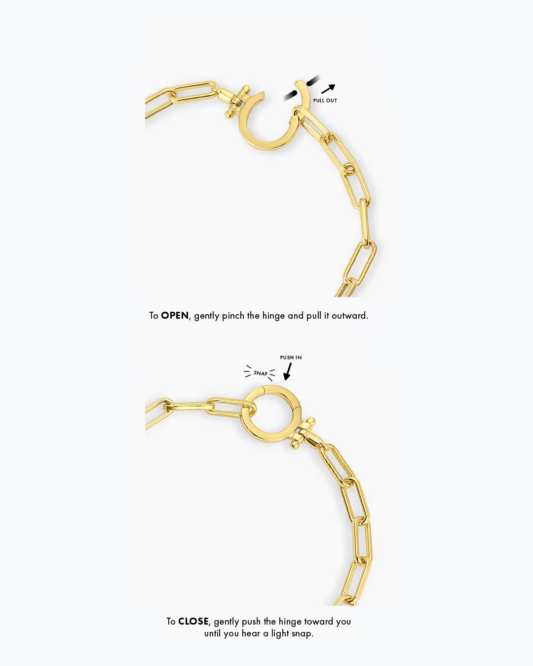 Gorjana Parker Necklace - Gold, 18 Inch