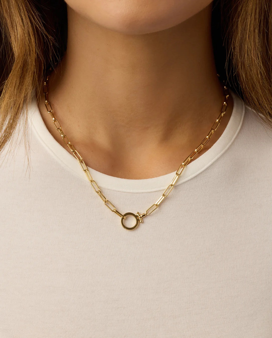 Gorjana Parker Necklace - Gold, 18 Inch