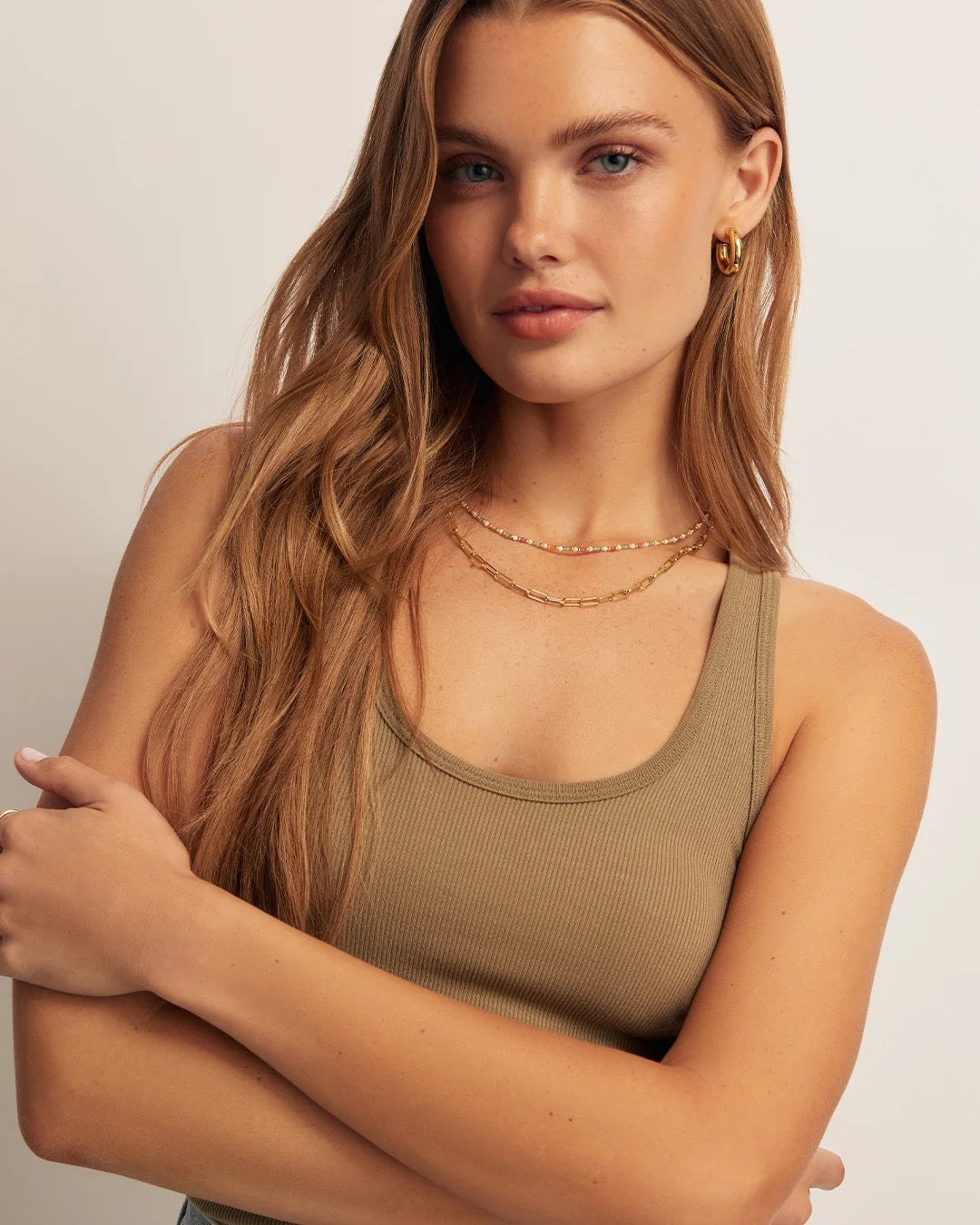 Gorjana Parker Necklace - Gold, 18 Inch