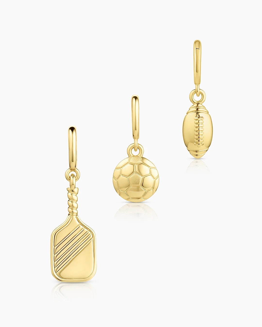 Gorjana Varsity Parker Volleyball Charm - Gold