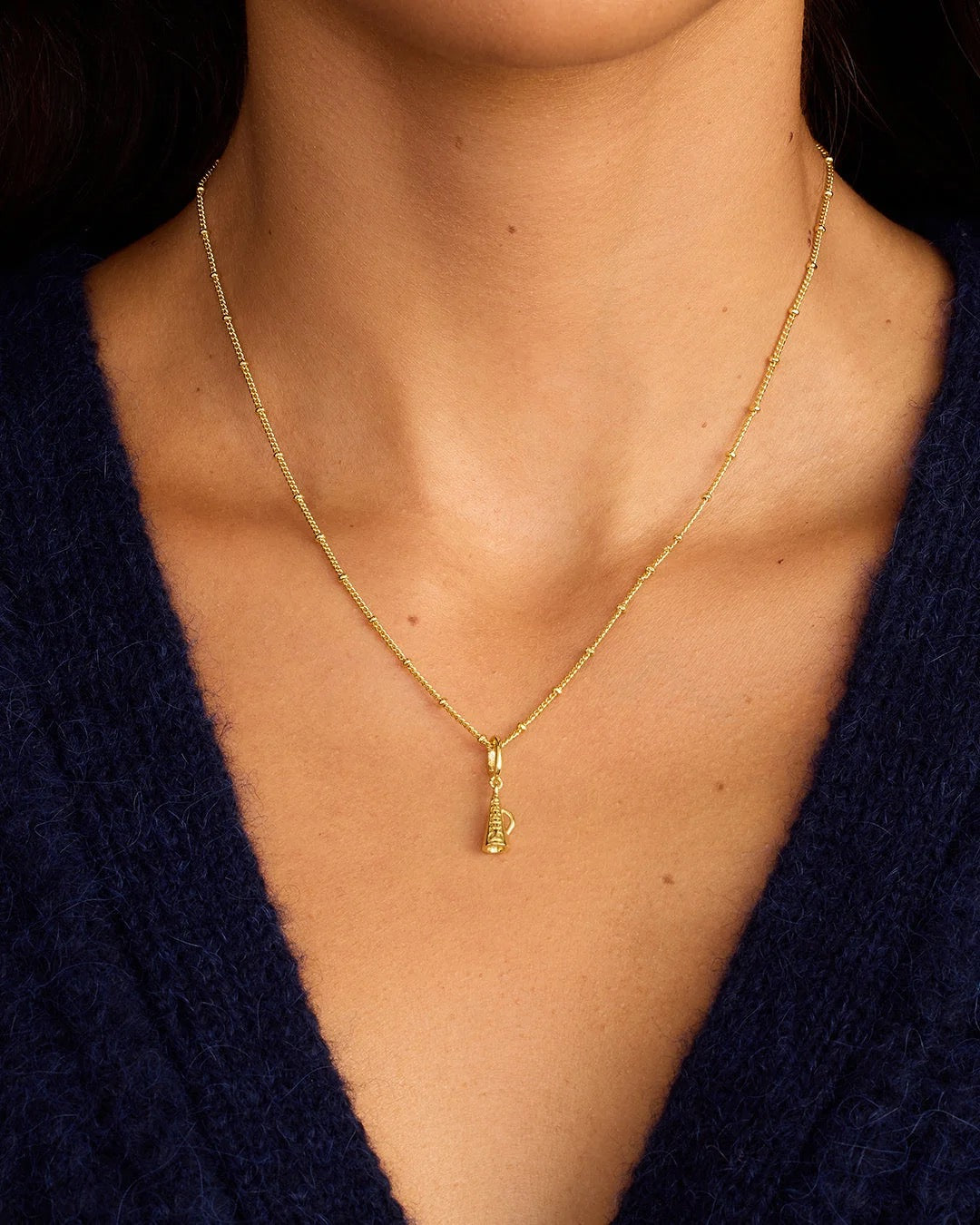 Gorjana Varsity Parker Cheer Charm - Gold