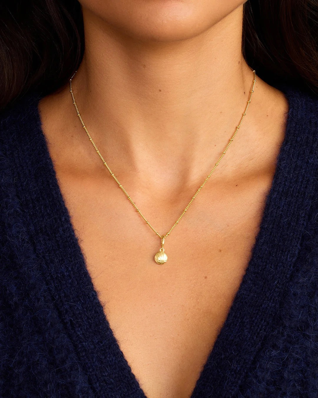 Gorjana Varsity Parker Basketball Charm - Gold