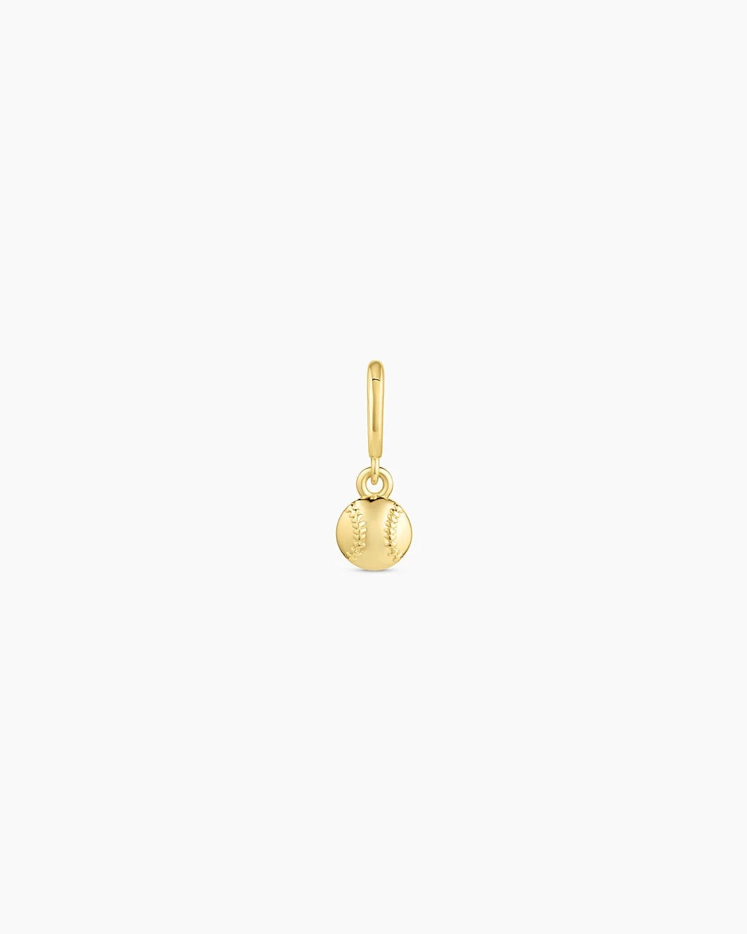 Gorjana Varsity Parker Baseball Charm - Gold