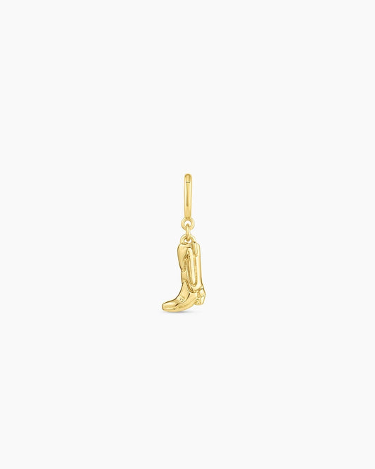 Gorjana Cowboy Boot Parker Charm - Gold
