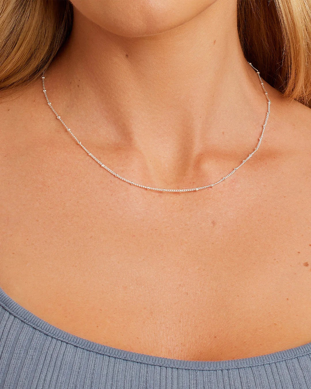 Gorjana Bali Necklace - Silver