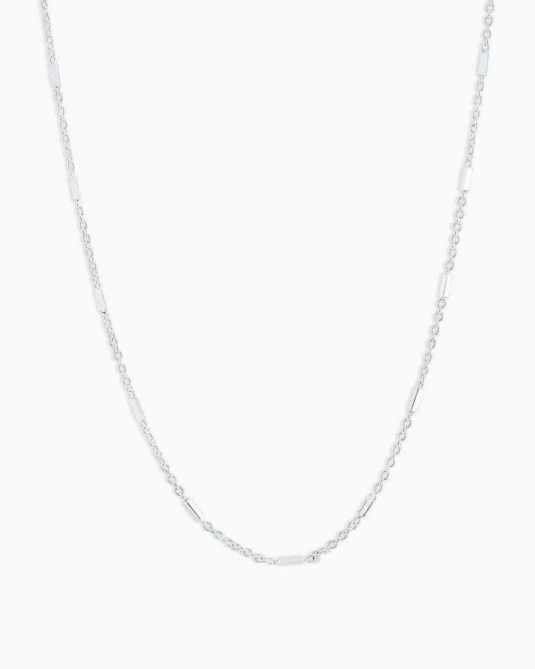 Gorjana Tatum Necklace - Silver, 16 Inch