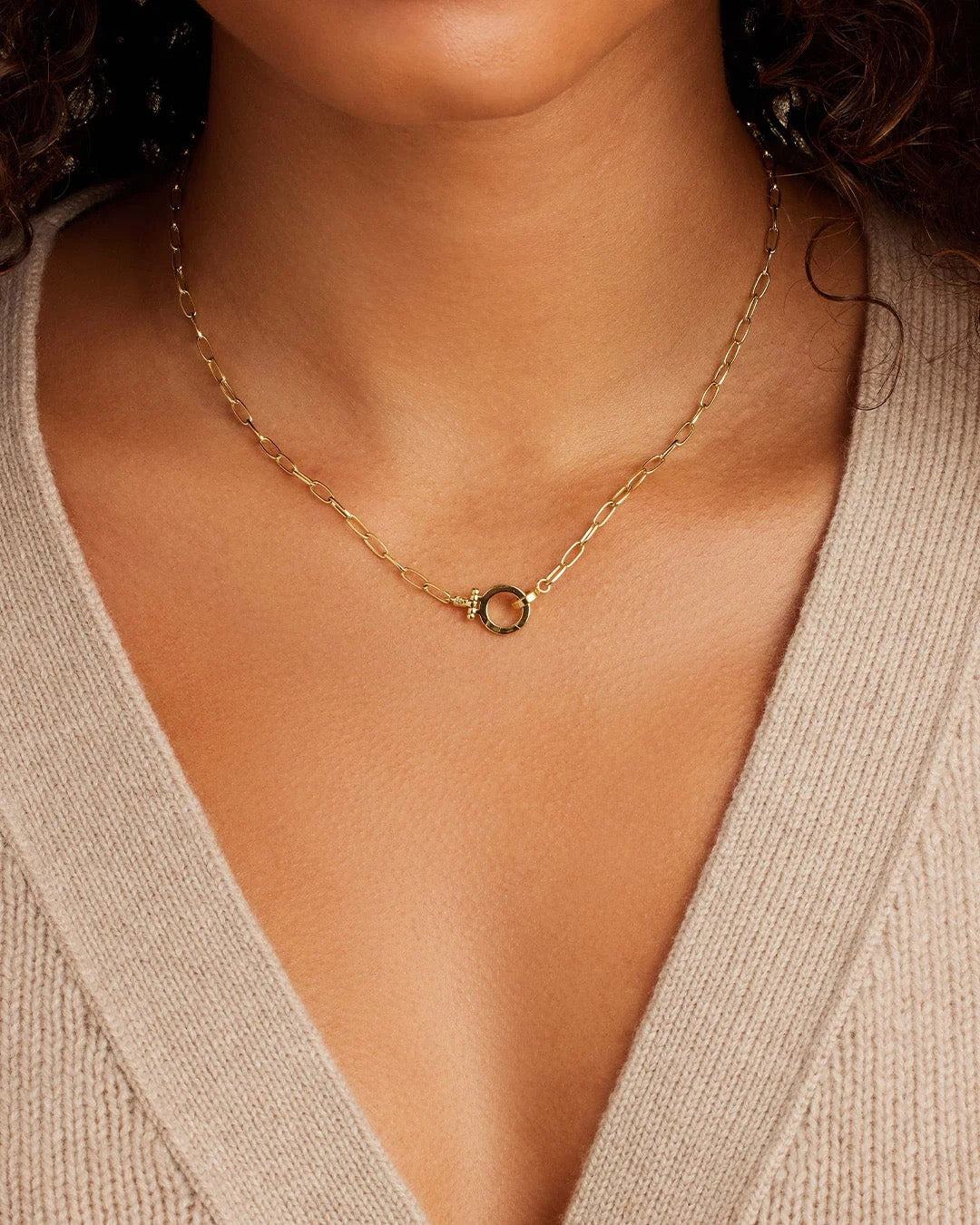 Gorjana Parker Mini Necklace - Gold