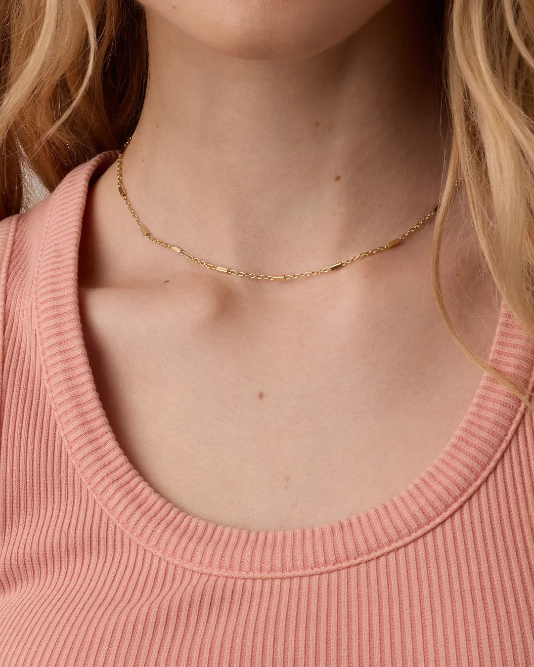 Gorjana Tatum Necklace - Gold, 16 Inch