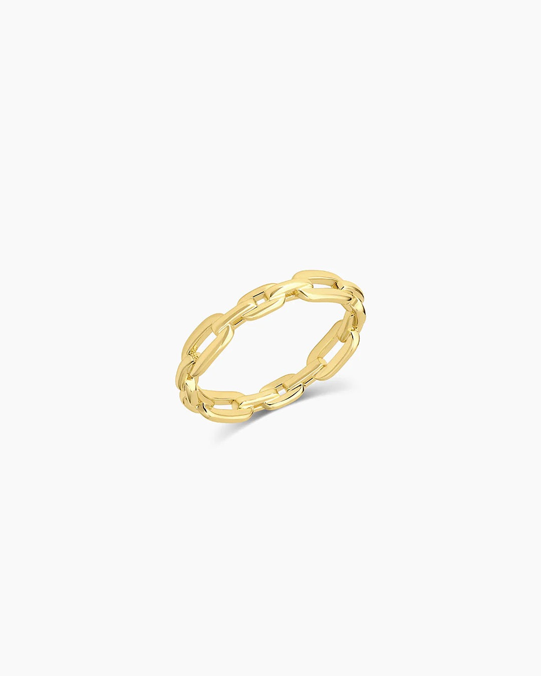 Gorjana Parker Link Ring - Gold, Size 8