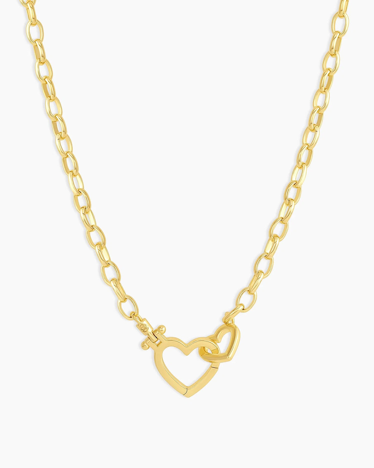 Gorjana Parker Heart Necklace - Gold