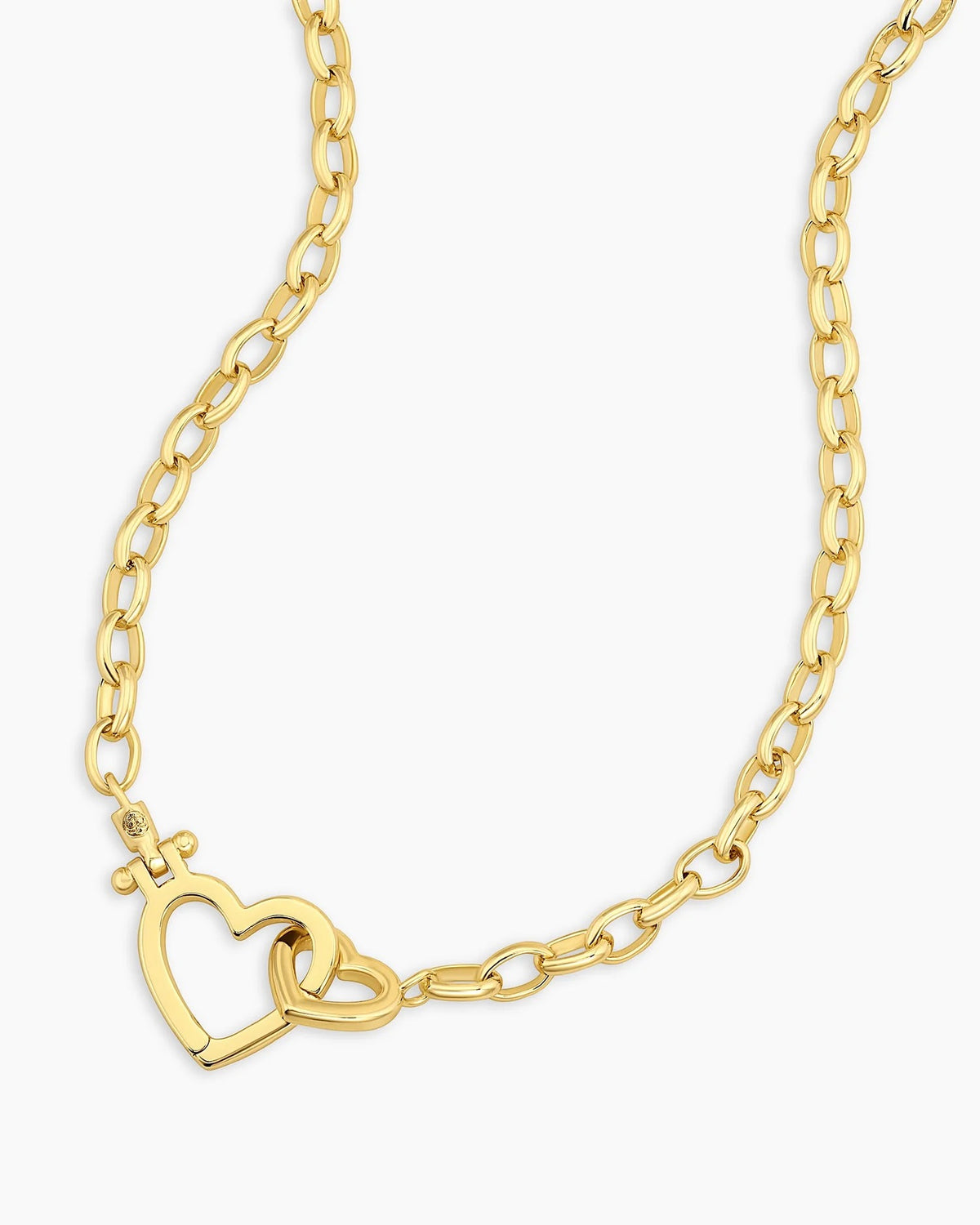 Gorjana Parker Heart Necklace - Gold