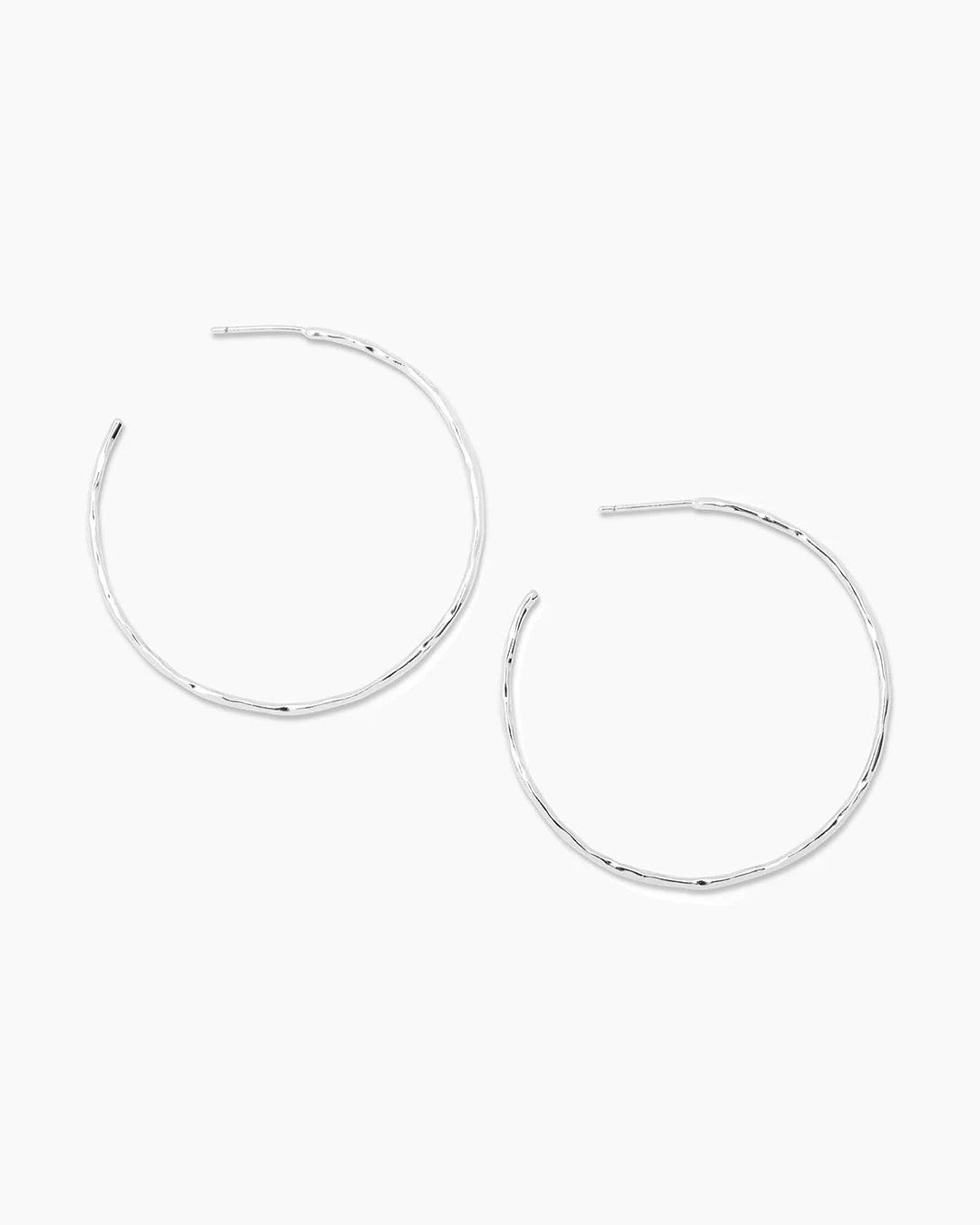 Gorjana Taner Hoops - Silver