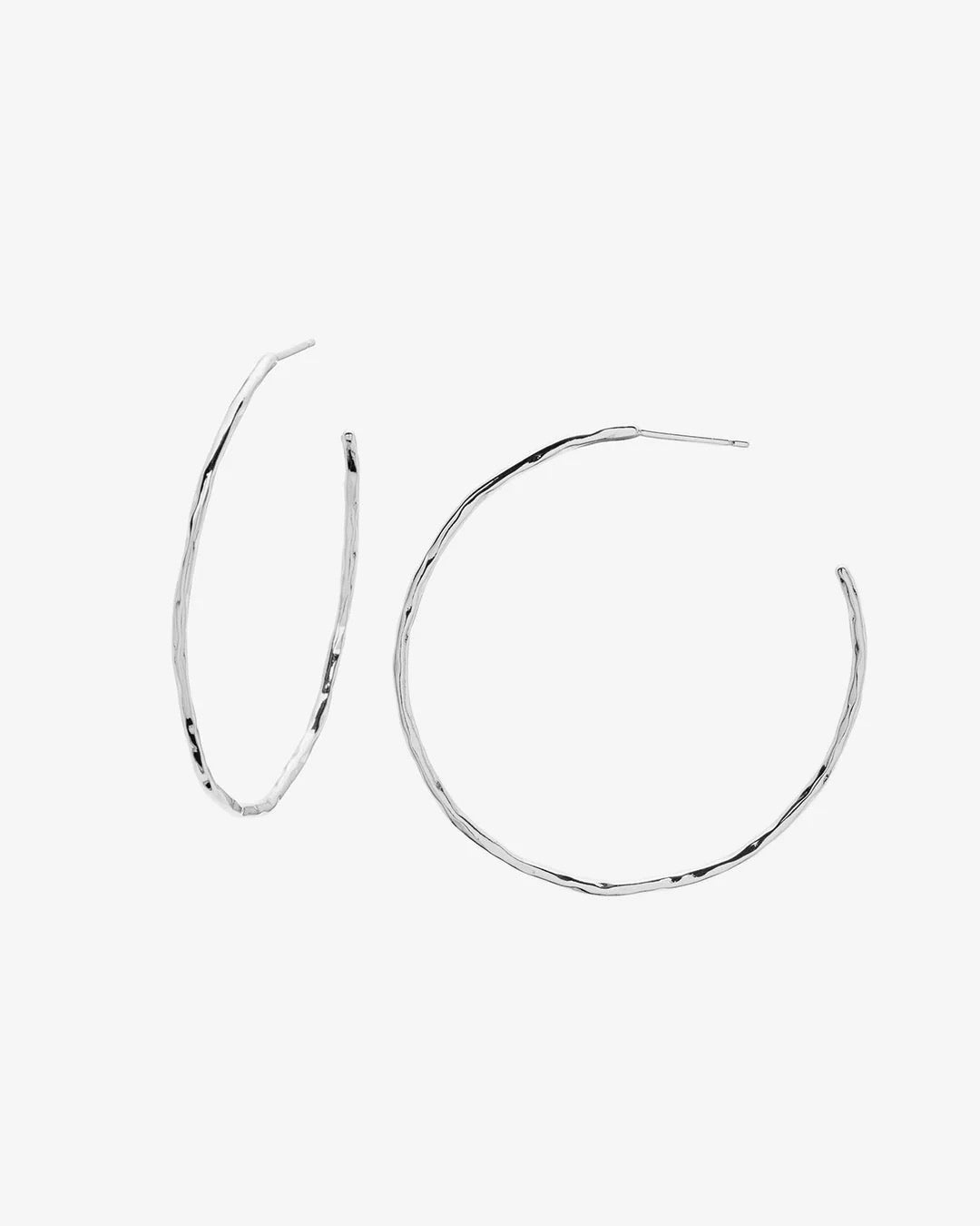 Gorjana Taner Hoops - Silver