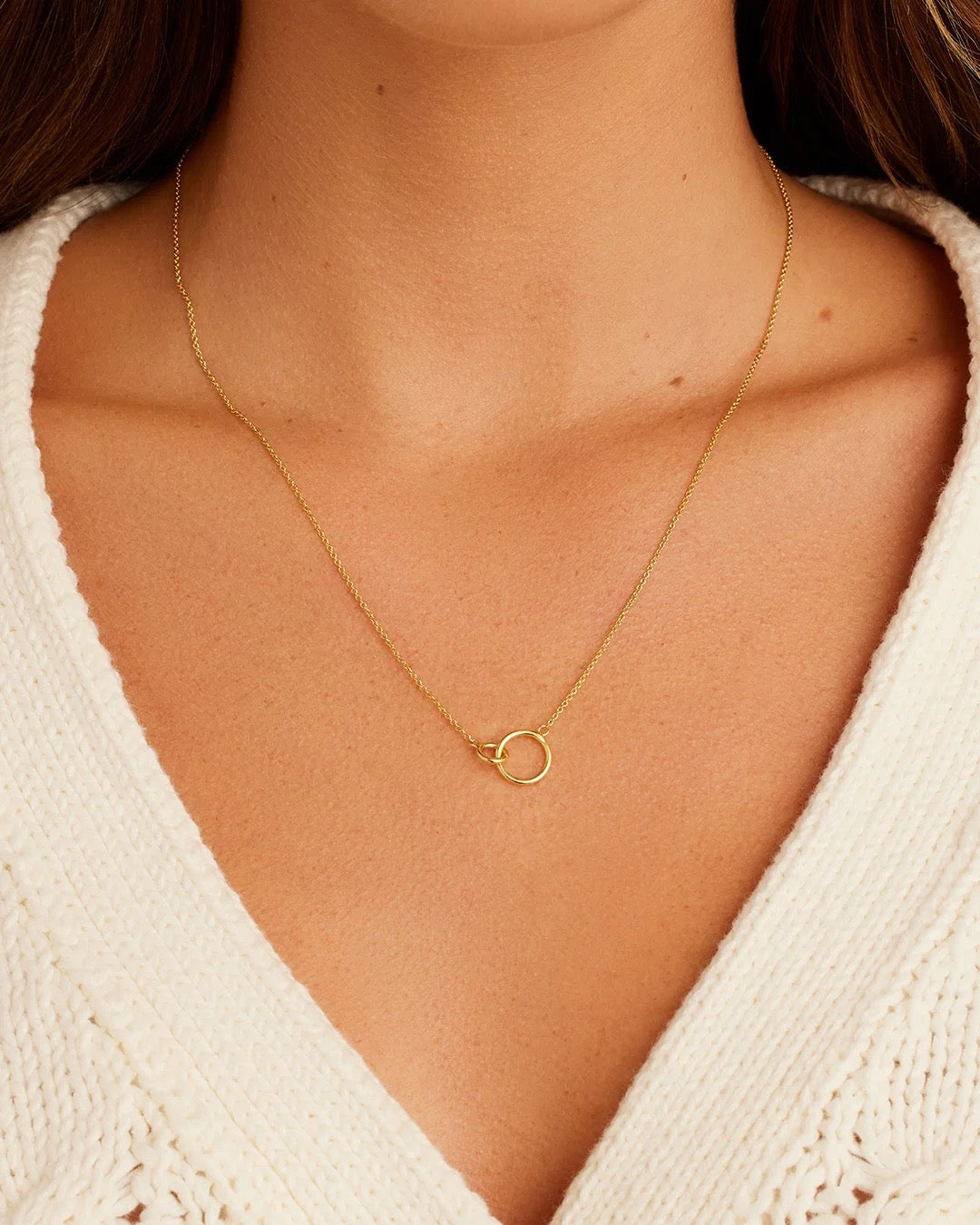 Gorjana Wilshire Charm Adjustable Necklace - Gold