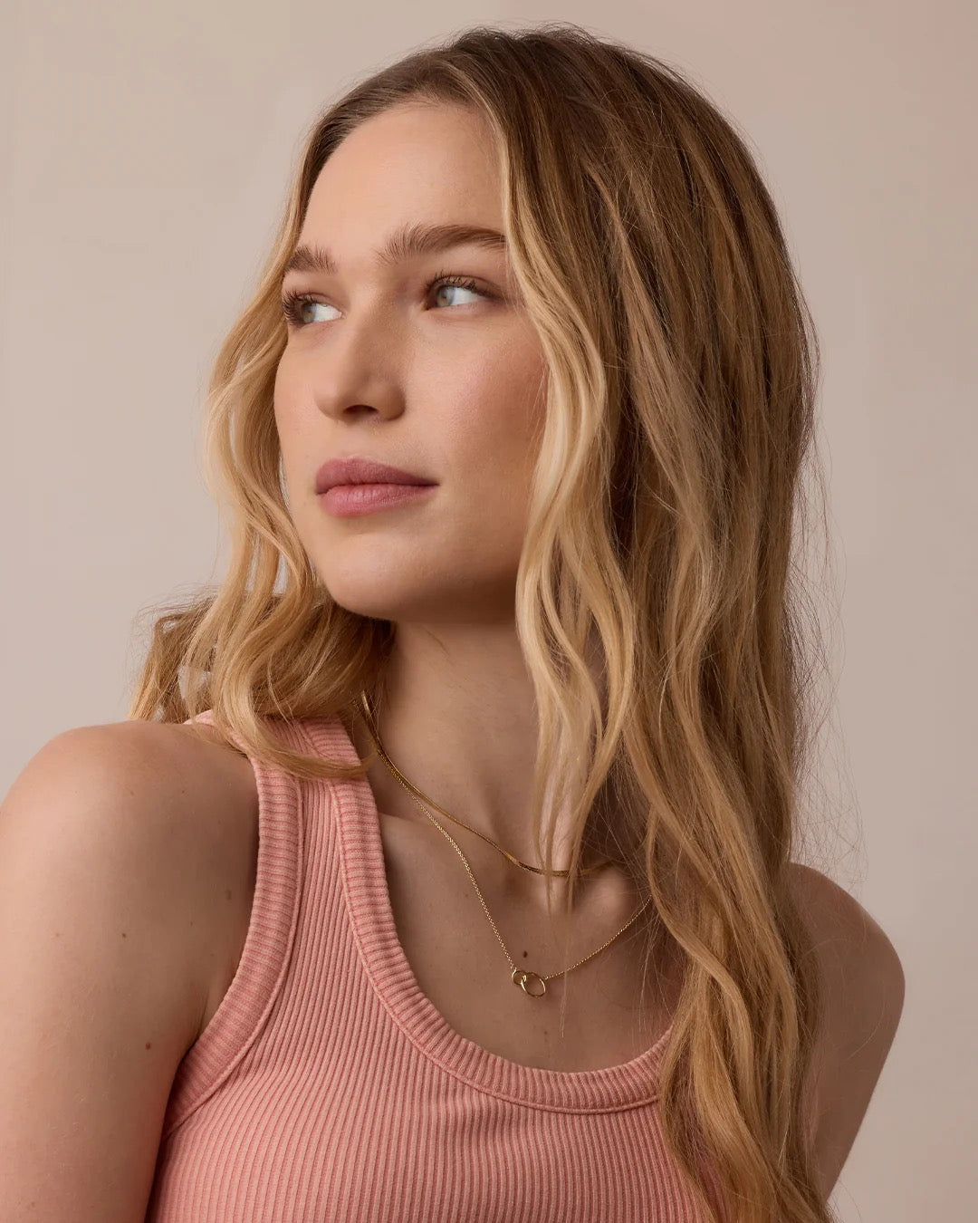 Gorjana Wilshire Charm Adjustable Necklace - Gold