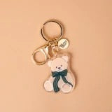Acrylic Keychain - Teddy Bear Theo