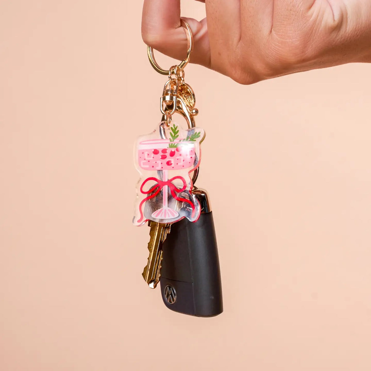Acrylic Keychain - Cranberry Cosmo