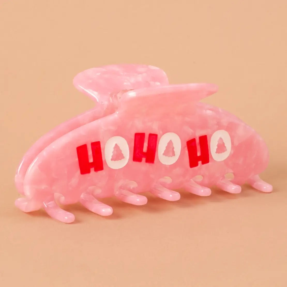 Word Up Claw Clip - Ho Ho Ho