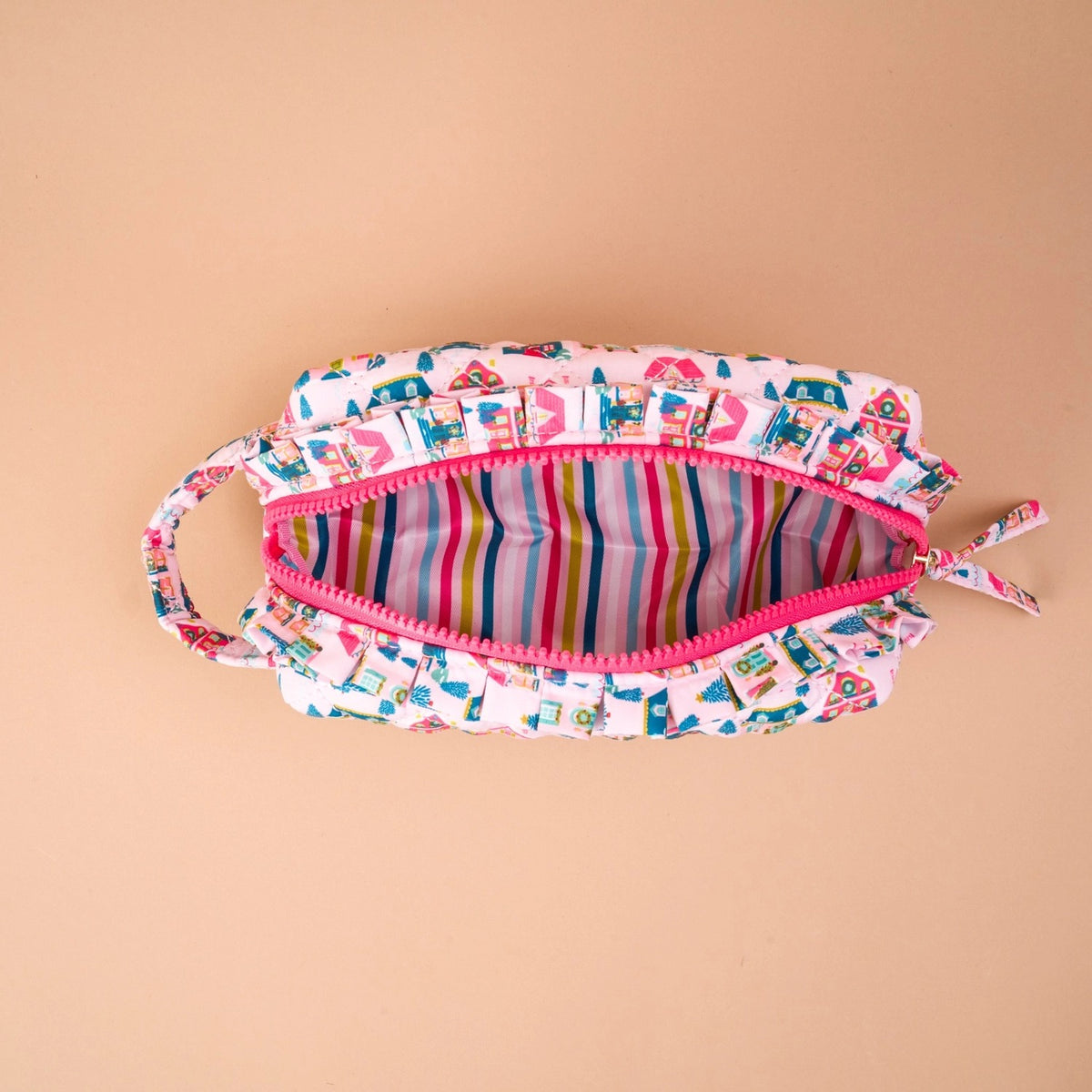 Essentials Quilted Cosmetic Pouch - Sugarplum Lane