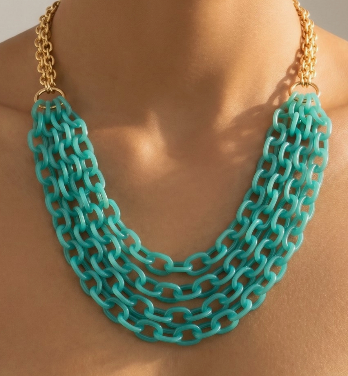 Layered Tur Necklace