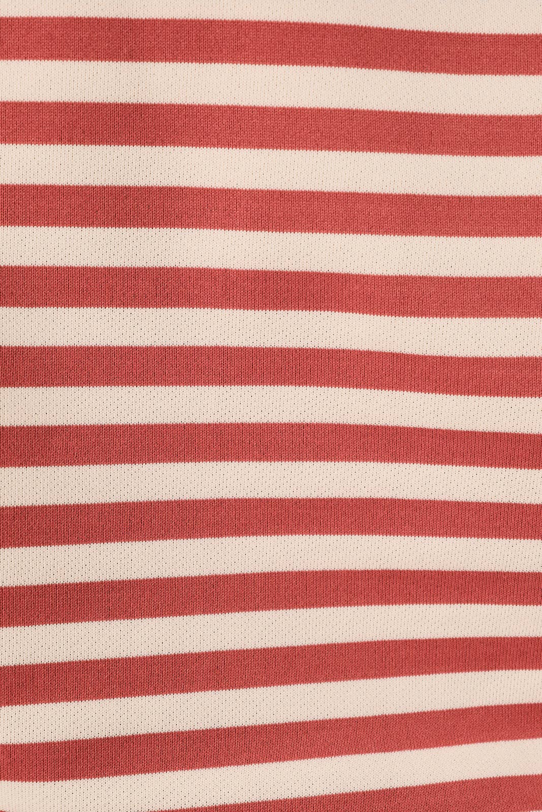 Henley Neck Contrast Trim Striped Sweatshirt