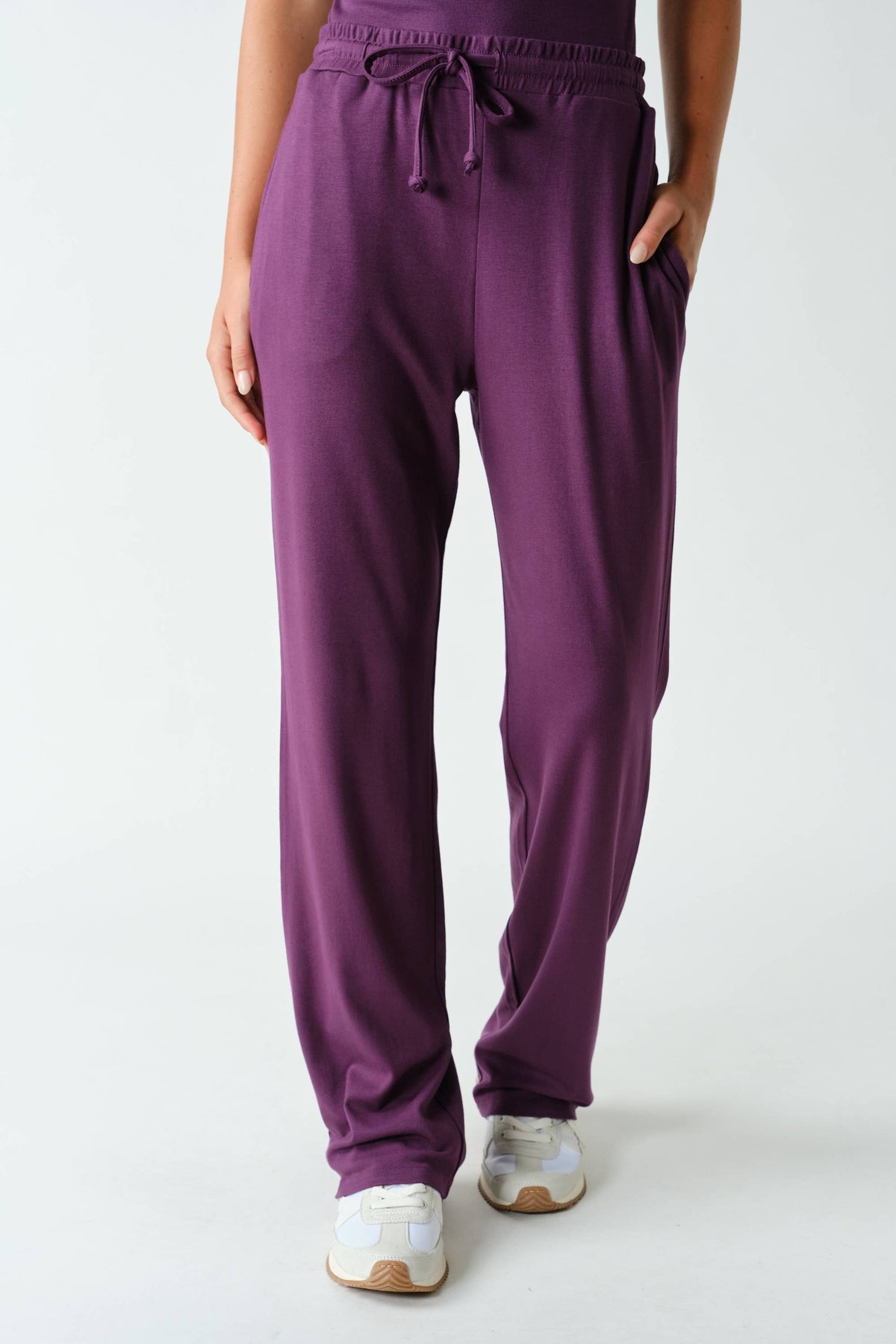 Mono B Marlow Soft-Knit Cami Lounge Set - Sycamore