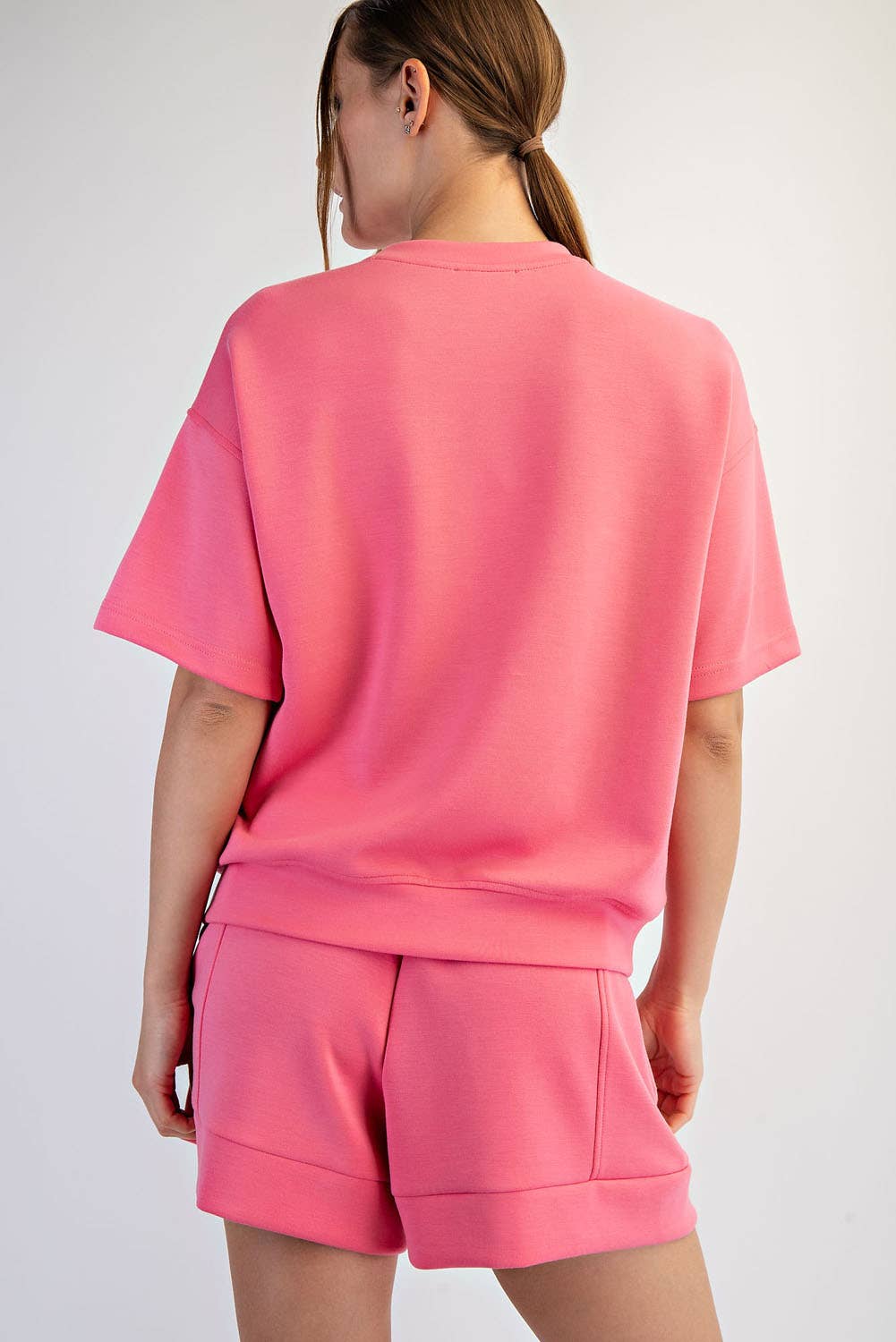 MODAL SCUBA BASIC SHORT SLEEVE TOP