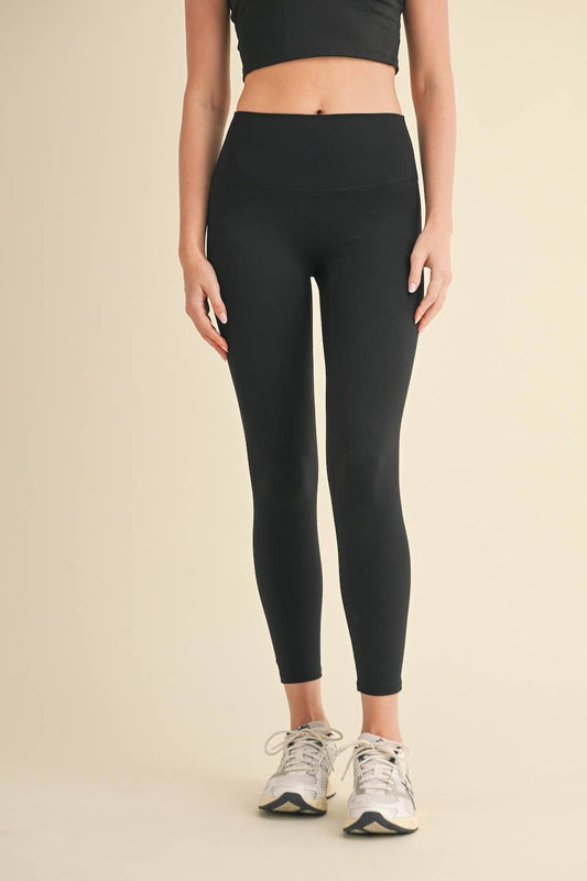 Black Aligned Performance High-Rise Leggings