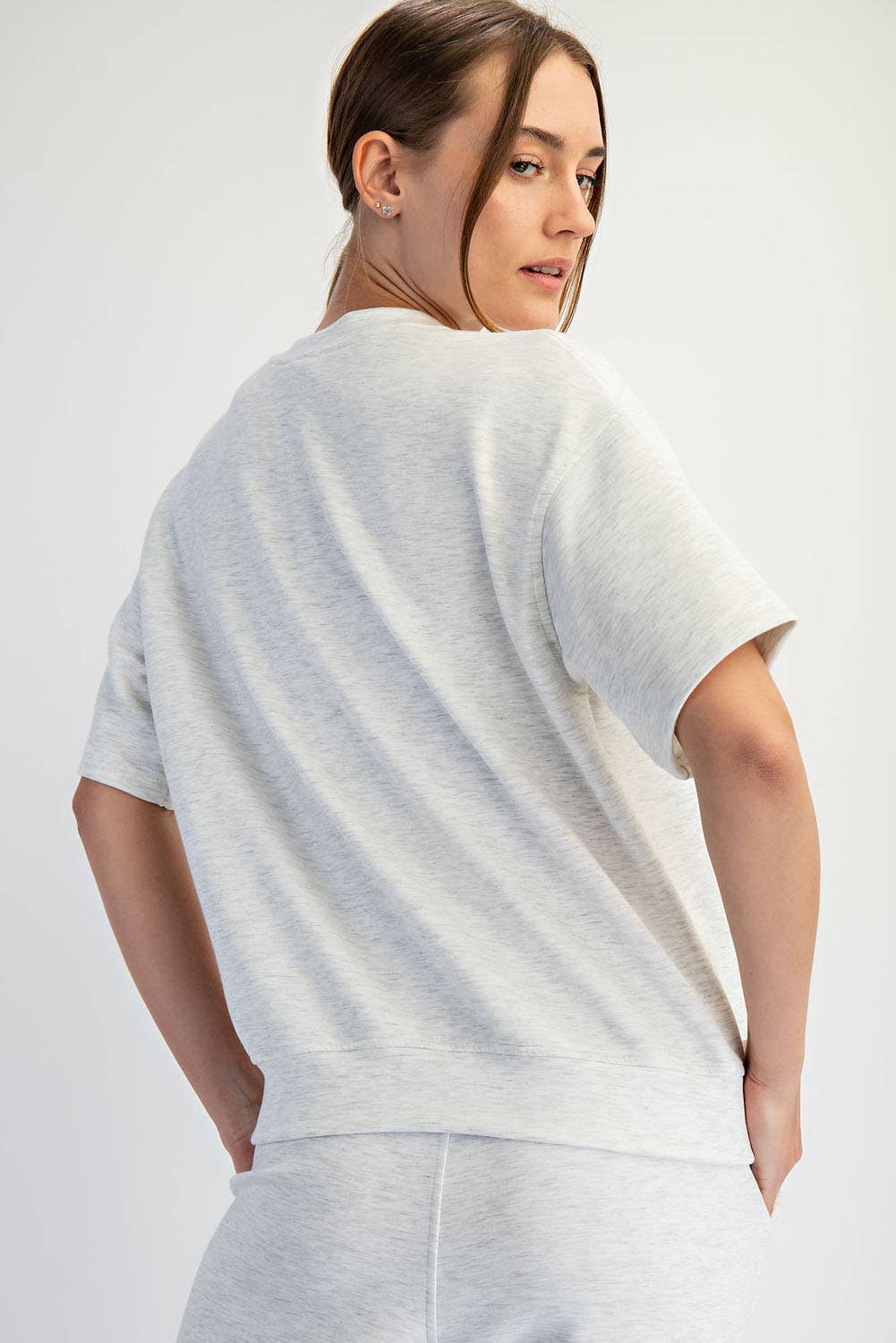MODAL SCUBA BASIC SHORT SLEEVE TOP